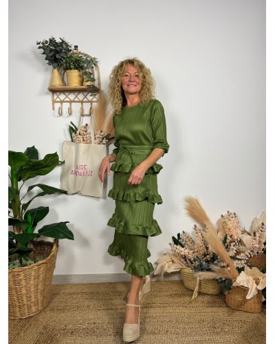 VESTIDO MIA VOLANTES