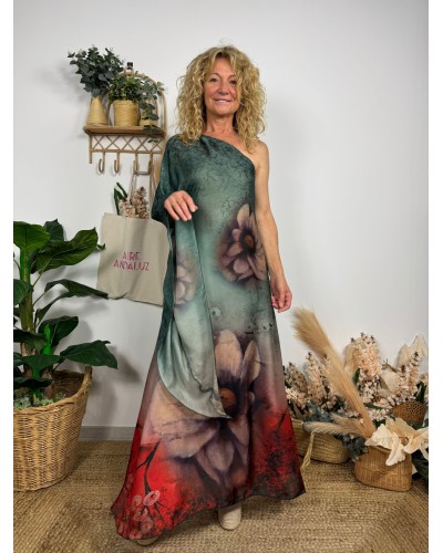 VESTIDO ASIMETRICO